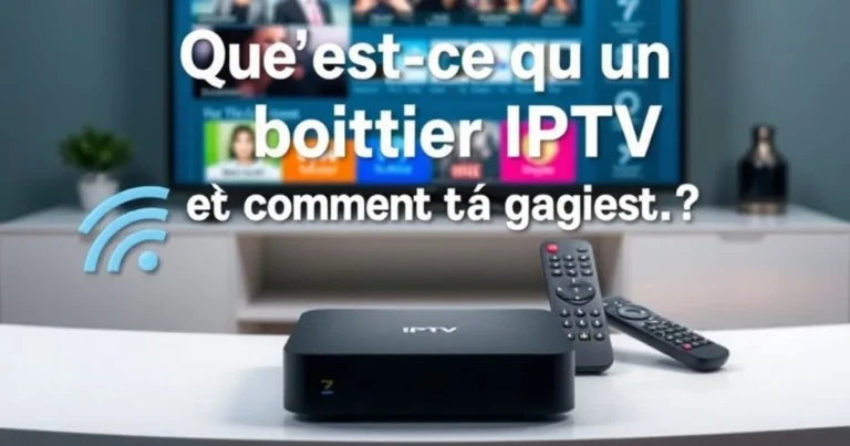 Boitier Iptv
